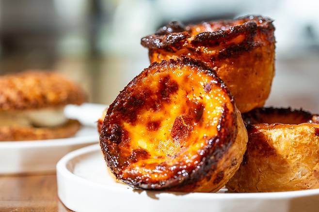 서울 동작구에 있는 ‘양씨네제빵소’의 에그타르트. /김용재 영상미디어 기자