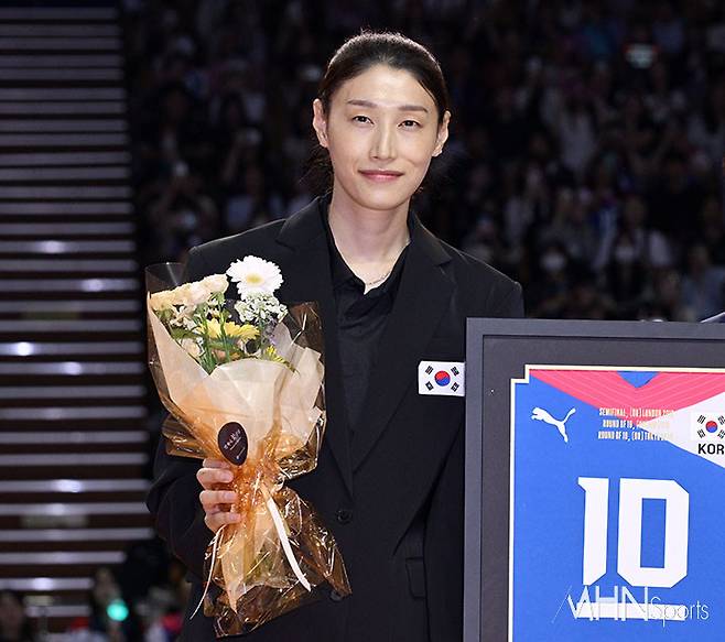 KYK 인비테이셔널 2024에 참석한 김연경