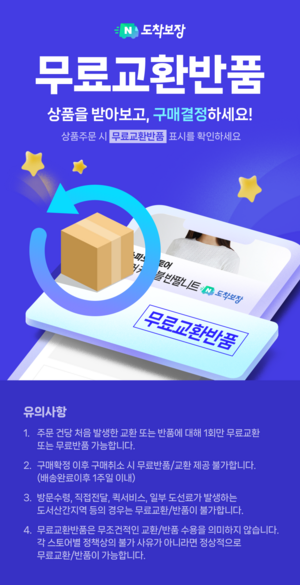 무료 교환 반품 서비스를 소개하는 네이버 쇼핑 페이지 [네이버 홈페이지 캡처]