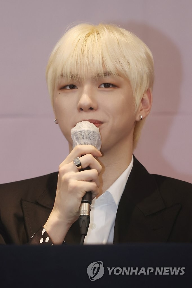 강다니엘. 연합뉴스.