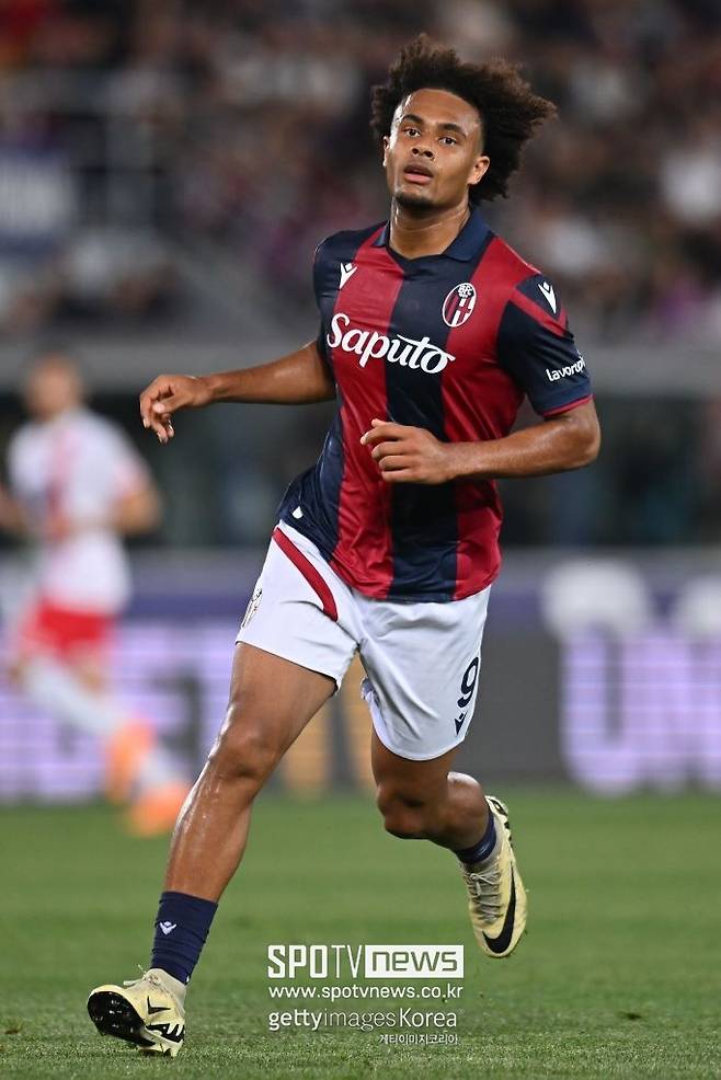 ▲ 볼로냐의 조슈아 지르크지. 아스널과 맨체스터 유나이티드의 영입 후보군이지만, AC밀란으로 향할 가능성이 있다고 한다.