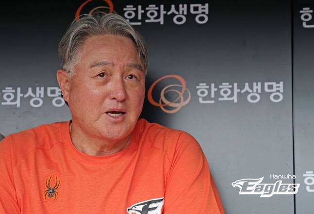 김경문 한화 이글스 감독. /사진=한화 이글스 제공