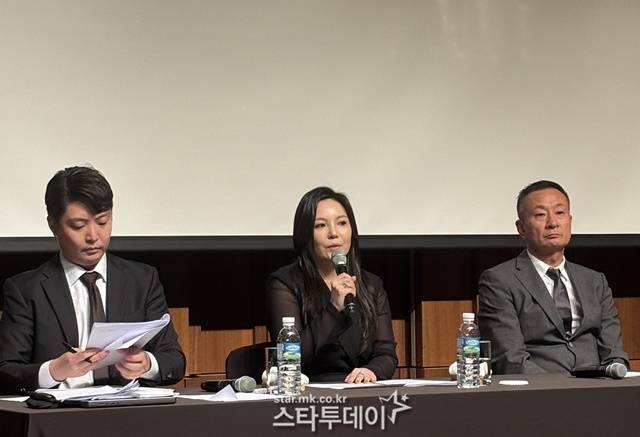 이재학 변호사, 차가원 회장, 김동준 대표(왼쪽부터). 사진l이다겸 기자