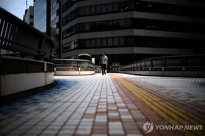 일본 도쿄 긴자 거리 [AFP 연합뉴스 자료사진. 재판매 및 DB 금지]