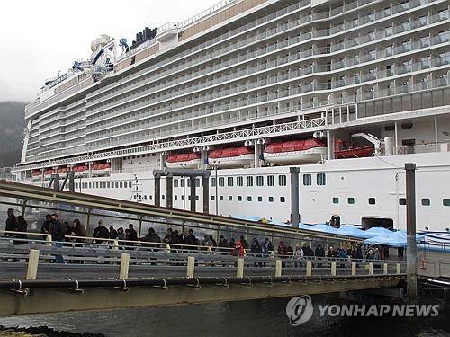 크루즈 승객들 [AP 연합뉴스 자료사진. 재판매 및 DB 금지]