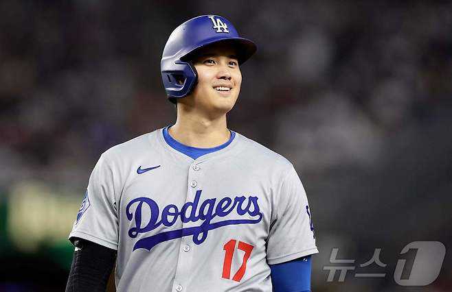 오타니 쇼헤이(LA 다저스)가 메이저리그 현역 선수들이 뽑은 최고의 선수 1위로 선정됐다. ⓒ AFP=뉴스1