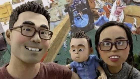 AI 점토 필터로 생성한 사진. 사진 X(옛 트위터) 캡처