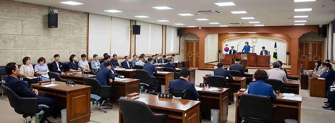 김제시의회, ‘채상병 특검법 수용 촉구 건의안’ 채택