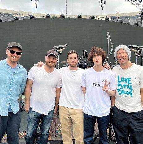 /사진=콜드플레이 SNS