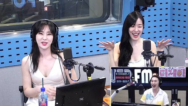 사진=왼쪽부터 정선아, 티파니 영, 김호영/SBS 파워FM ‘파워타임’ 캡처