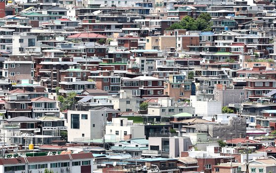 서울 용산구 후암동 일대 빌라 단지 모습. 연합뉴스