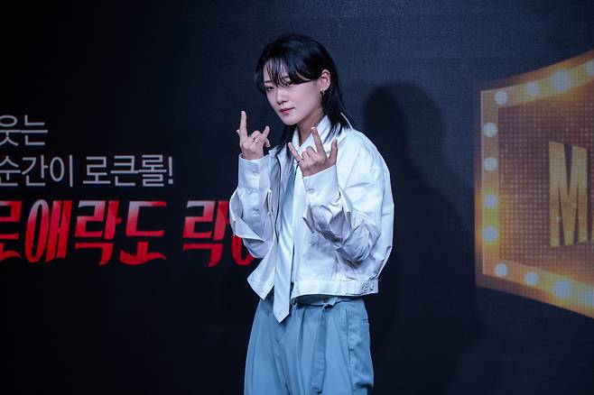Yunmin of Touched poses for a picture during a press conference held in Mapo-gu, Seoul, Wednesday. (Hwang Yun-ha/The Korea Herald)