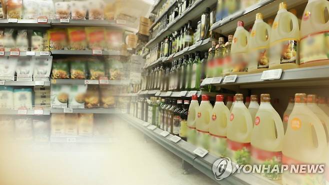 가공식품발 고물가 행진 [연합뉴스TV 제공]