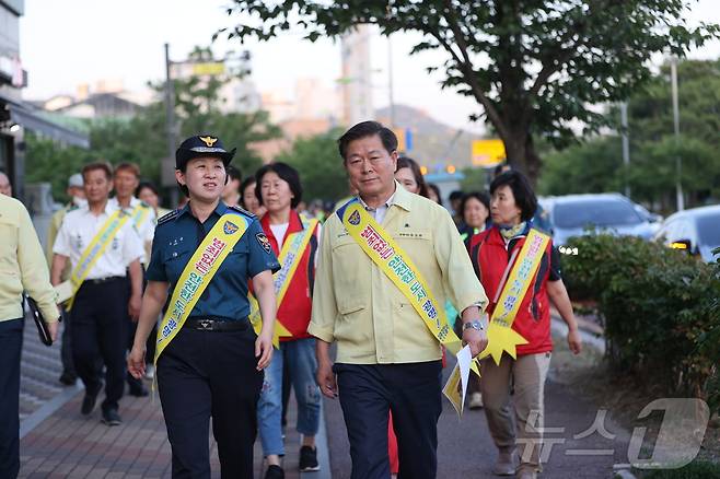 안심 순찰.(광명시 제공)