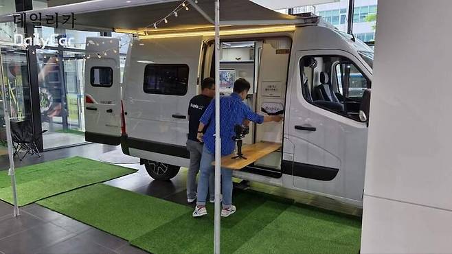 르노코리아, '르노 마스터' 기반 캠핑카