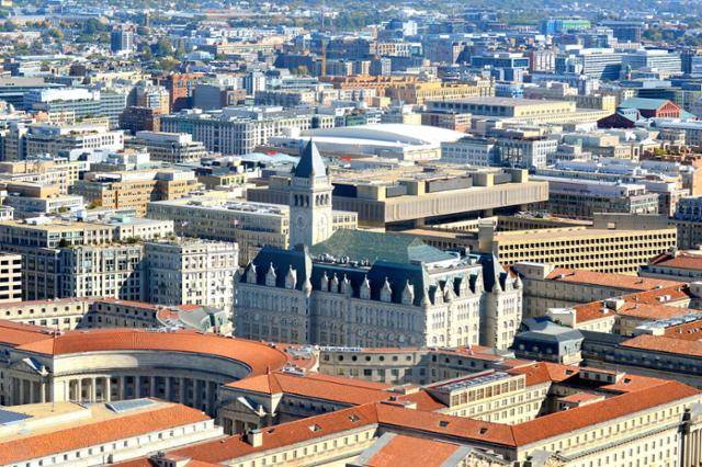 미국 수도 워싱턴(컬럼비아특별구) 전경. 게티이미지뱅크