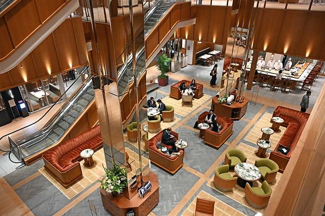 신세계백화점 강남점 지하 1층 하우스 오브 신세계 모습. (사진=서범세 기자)