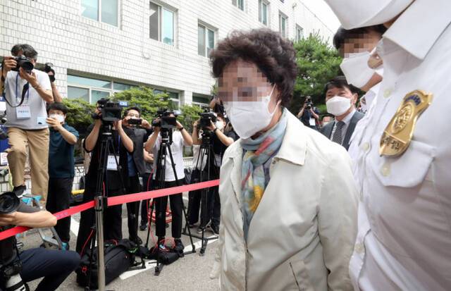 윤석열 대통령 장모 최은순씨. 연합뉴스