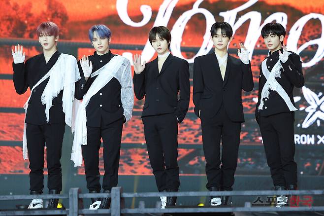 그룹 투모로우바이투게더(TXT). ⓒ이혜영 기자 lhy@hankooki.com