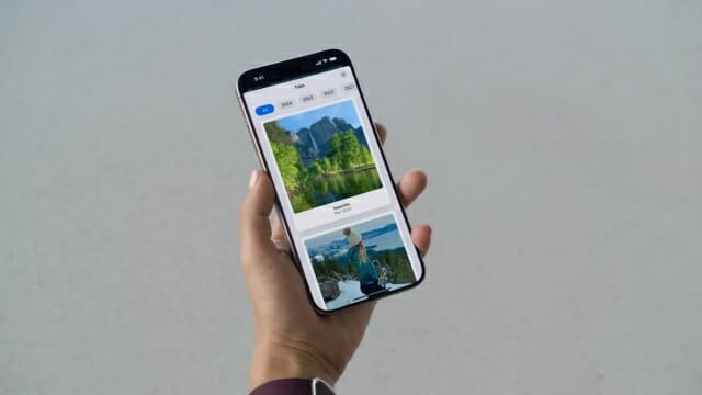 iOS18 애플 사진 앱 (사진=애플/애플인사이더)