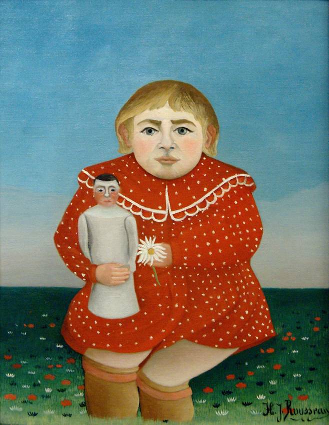 앙리 루소, 'Child with a doll'