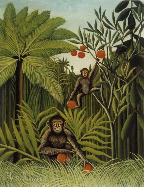 앙리 루소, 'Two Monkeys in the Jungle'