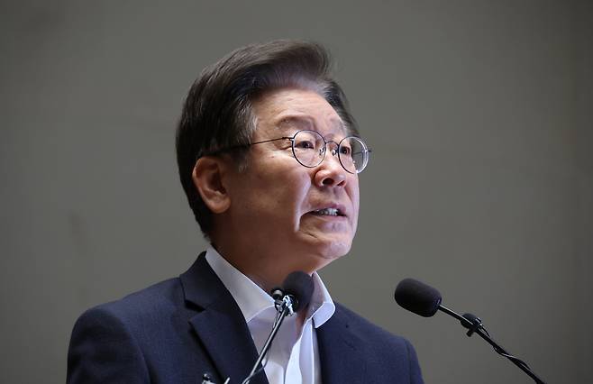 이재명 더불어민주당 대표. [연합]