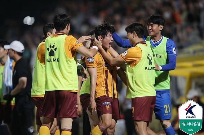 [서울=뉴시스] 프로축구 K리그1 광주FC 박태준. (사진=한국프로축구연맹) *재판매 및 DB 금지