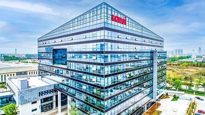 중국 산시성 시안에 있는 룽지뤼넝 본사. ⓒ 룽지뉘넝 홈페이지 캡처