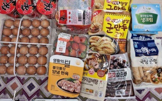 ⓒ아내 여행중에 챙겨 먹기 위해 구입해 놓은 간편식