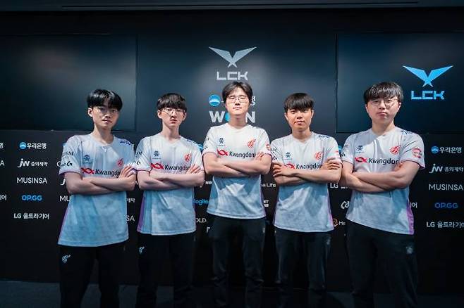 2024 LCK 서머 2주차 경기에서 ‘천적’ T1을 만나는 광동 프릭스. 라이엇 게임즈 e스포츠