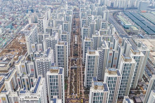 서울 송파구 헬리오시티가 올 들어 6월까지 서울에서 가장 많이 거래된 아파트로 조사됐다. 사진은 헬리오시티 전경. /사진=HDC현대산업개발