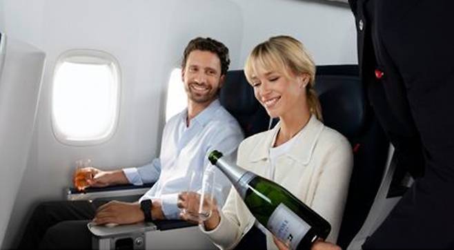 에어프랑스 프리미엄 이코노미석/사진제공=에어프랑스