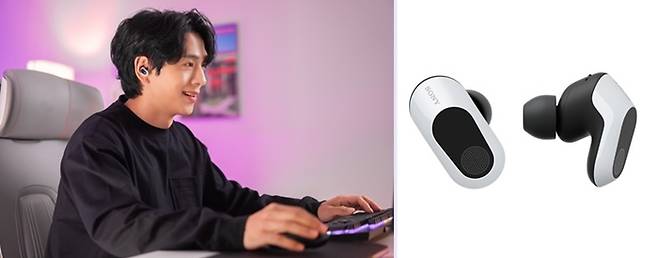 소니 무선 노이즈 캔슬링 게이밍 이어폰 ‘INZONE Buds’. 사진 | 소니코리아