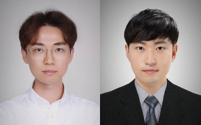 ▲김영호 LG유플러스 통합브랜드마케팅팀 책임, 서영민 LG유플러스 AI기술담당 비전기술팀 선임. 사진=LG유플러스