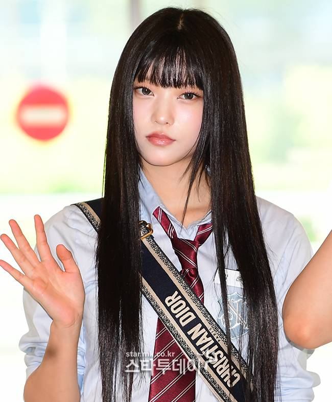 그룹 뉴진스 해린. <강영국 기자>