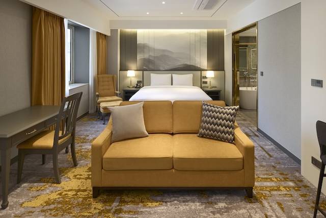 임피리얼 팰리스 서울의 스튜디오 디럭스 객실. / 사진=임피리얼 팰리스 서울