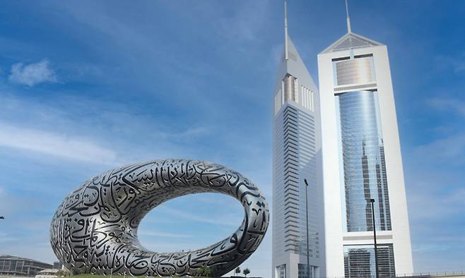두바이 미래박물관. 부산시 제공