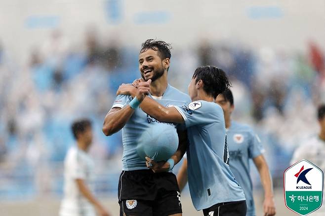 대구FC가 22일 열린 하나은행 K리그1 2024 18라운드에서 전북 현대를 3-0으로 완파했다. (한국프로축구연맹 제공)