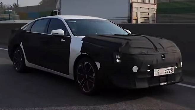 기아 'K8 페이스리프트' 예상도 (출처 : 갓차)