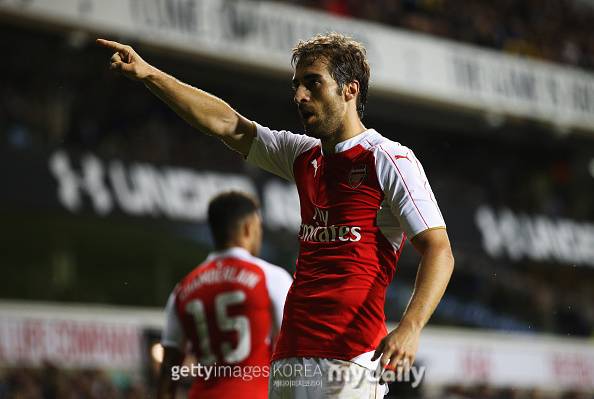 과거 아스널에서 활약했던 마티유 플라미니/게티이미지코리아