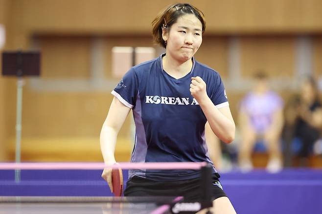 이은혜(대한탁구협회 제공)