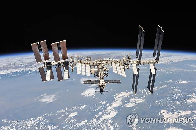 국제우주정거장(ISS)  [NASA/Roscosmos 제공/ 재판매 및 DB 금지]