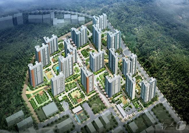 고양시 원당1구역 조감도. (고양시 제공)