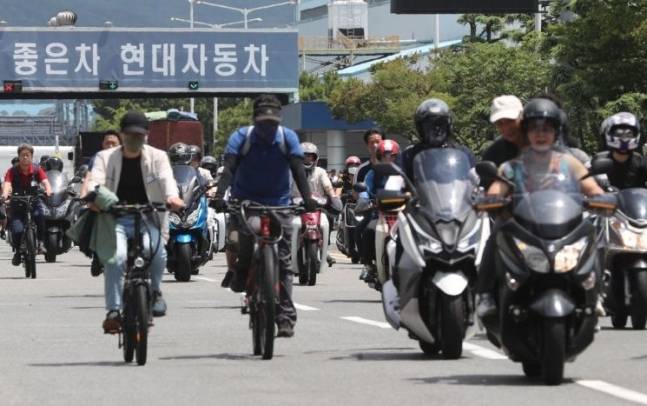 현대차 울산공장 명촌정문. 연합뉴스
