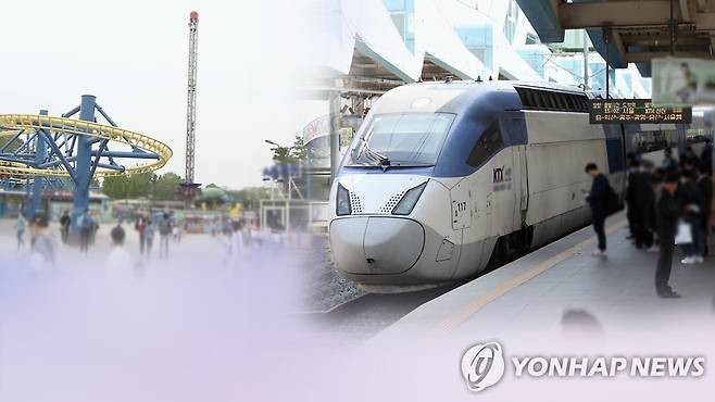 KTX (CG) [연합뉴스TV 제공]