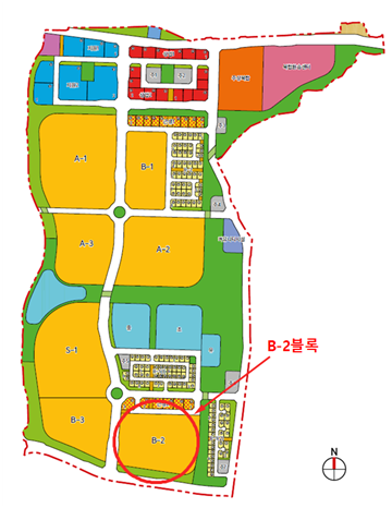 검암역세권 공공주택지구 B-2블록 위치도 [인천도시공사 제공]