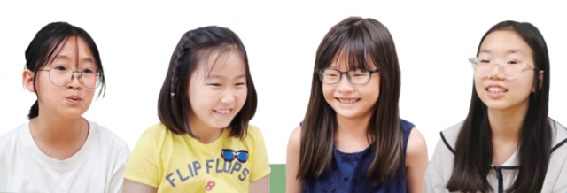 (왼쪽부터) 시흥 시화나래초 장현주, 박나은, 김나연, 최성은 학생