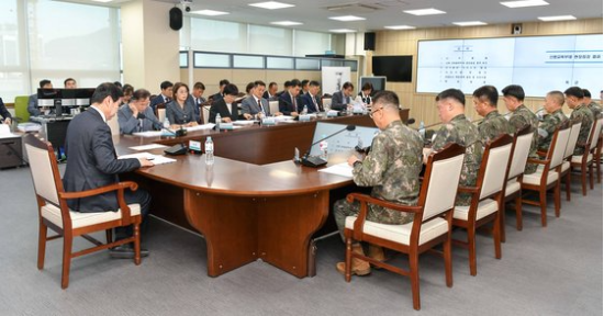 서울 용산구 국방부 청사에서 열린 신병교육대 사고 관련 재발 방지 대책 회의. (출처=연합뉴스)