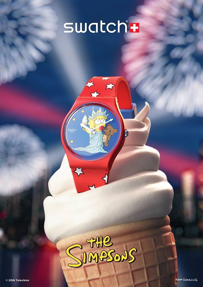 스와치×더 심슨 컬렉션.